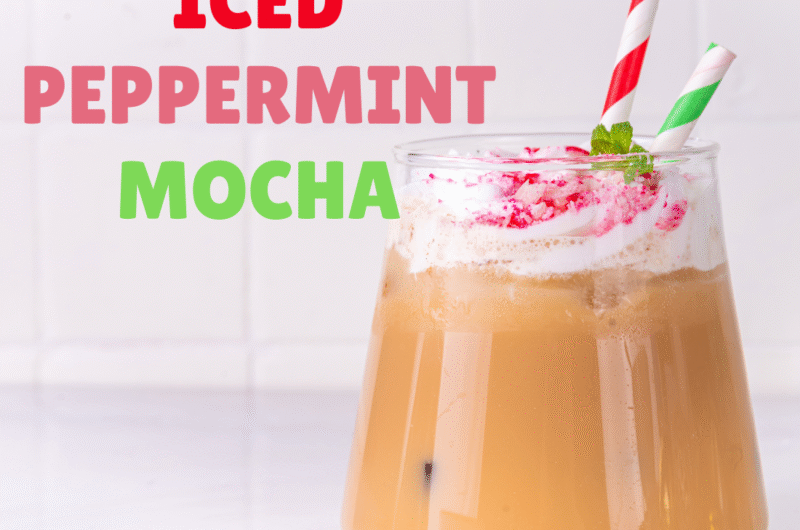 Iced Peppermint Mocha Recipe (Better Than Starbucks!)