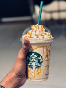 Salted Caramel Brulée Latte
