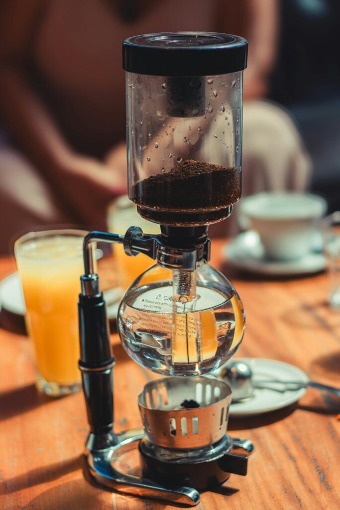 Siphon Coffee Brewing