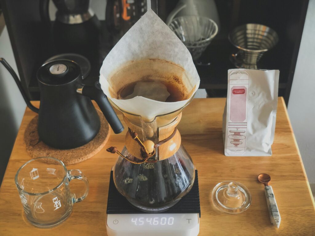 How to Brew Coffee with a Chemex