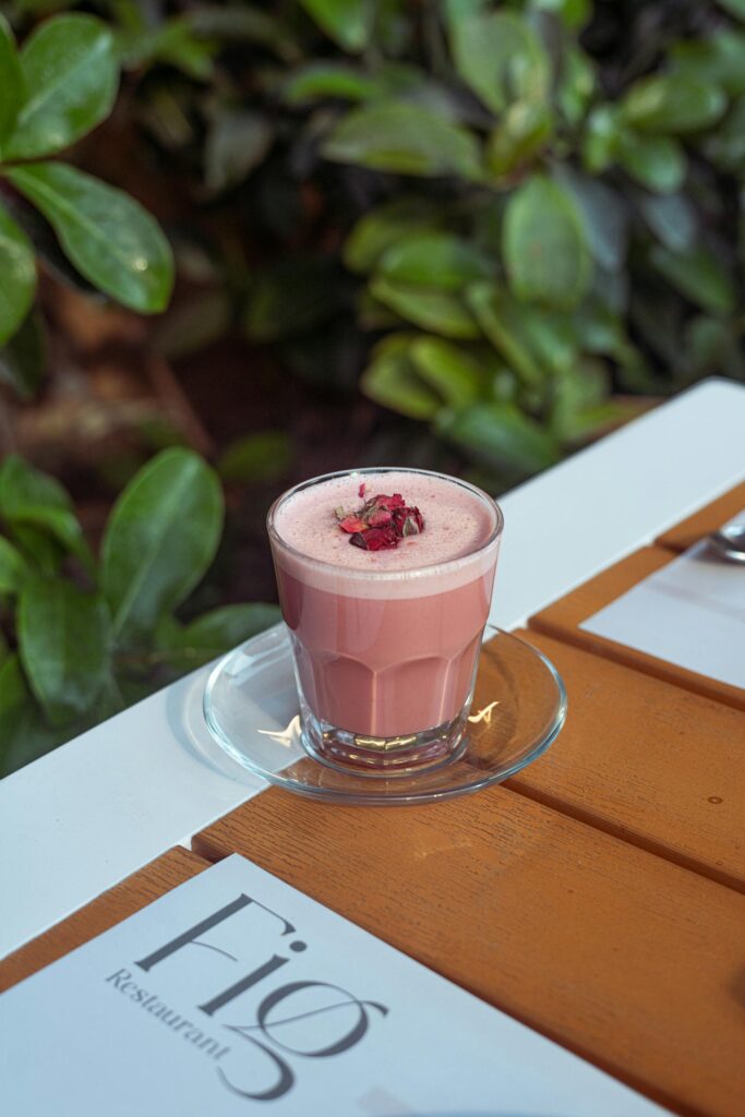 Easy Rose Latte Recipe