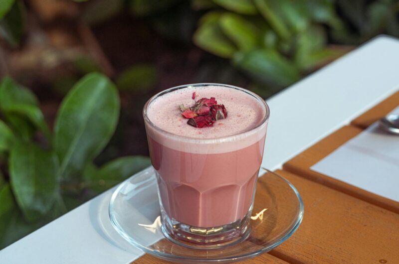 Easy Rose Latte Recipe That Tastes Like a Coffee Shop Treat