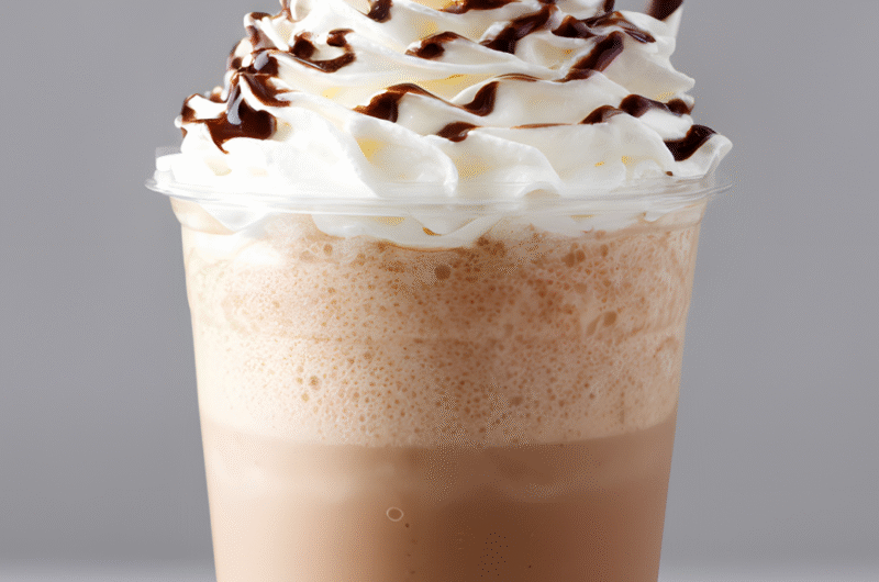 Creamy Mocha Frappe at Home (Better Than the Coffee Shop!)