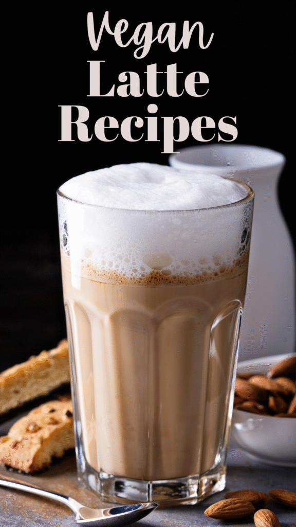 vegan latte recipes