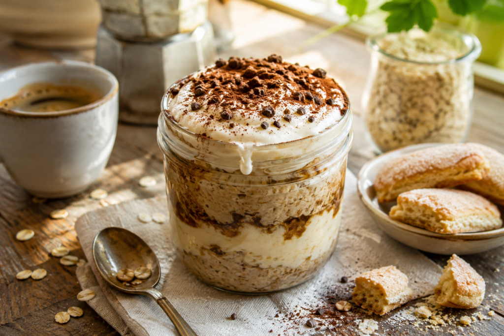 Tiramisu Overnight Oats