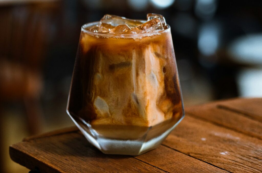 Vanilla Bourbon Coffee Cocktail