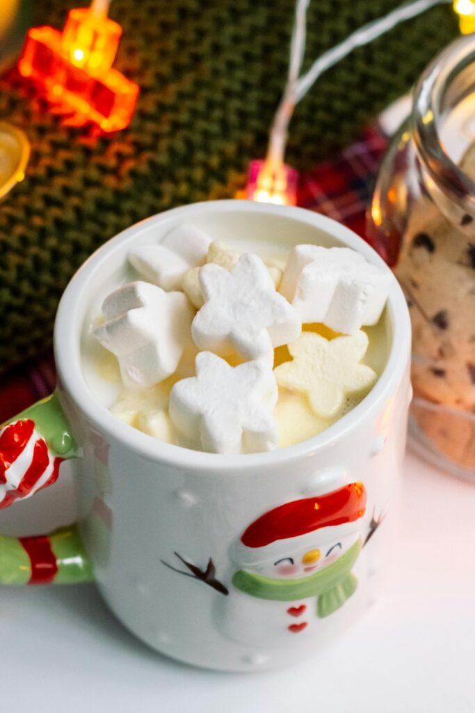 white hot chocolate