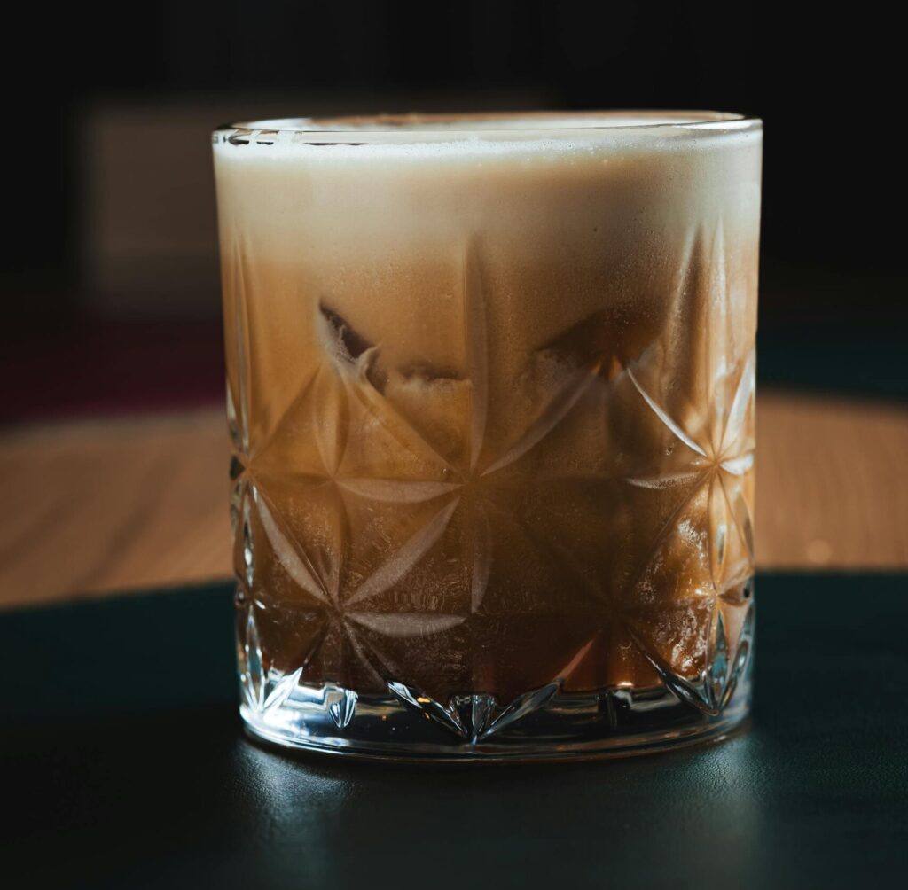 White Russian Iced Coffee Cocktail